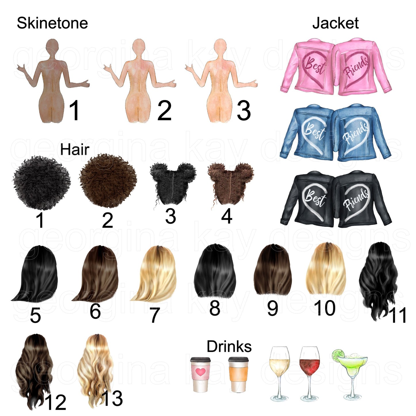 Personalised Best Friends Cushion