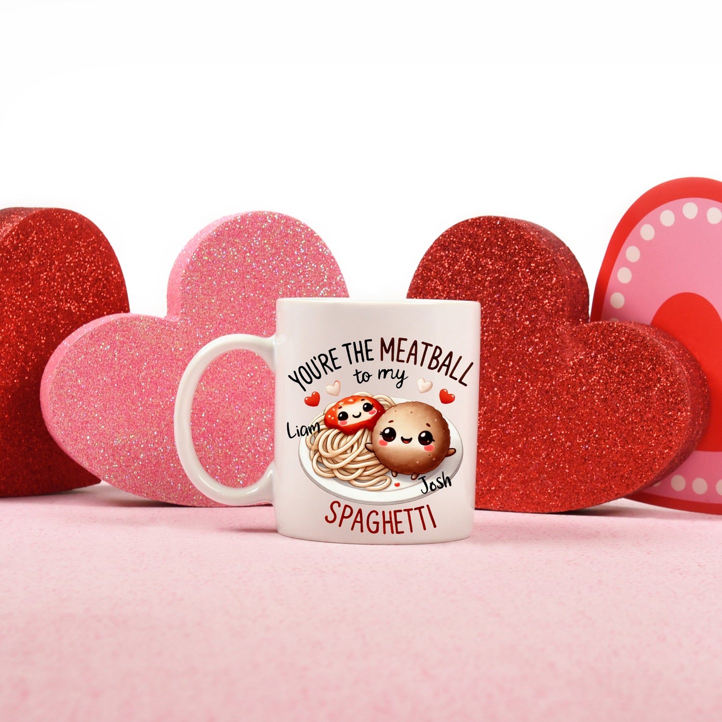 You’re the Meatball to My Spaghetti – Personalised Mug