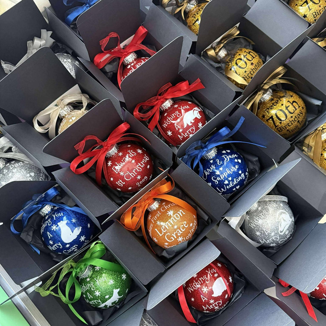 Why Personalised Christmas Baubles Become Part of the Family
