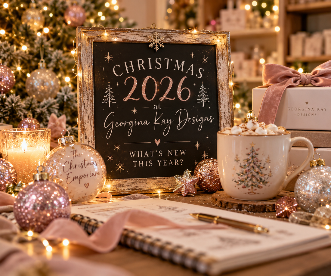 Christmas 2026 at Georgina Kay Designs | What's New This Year