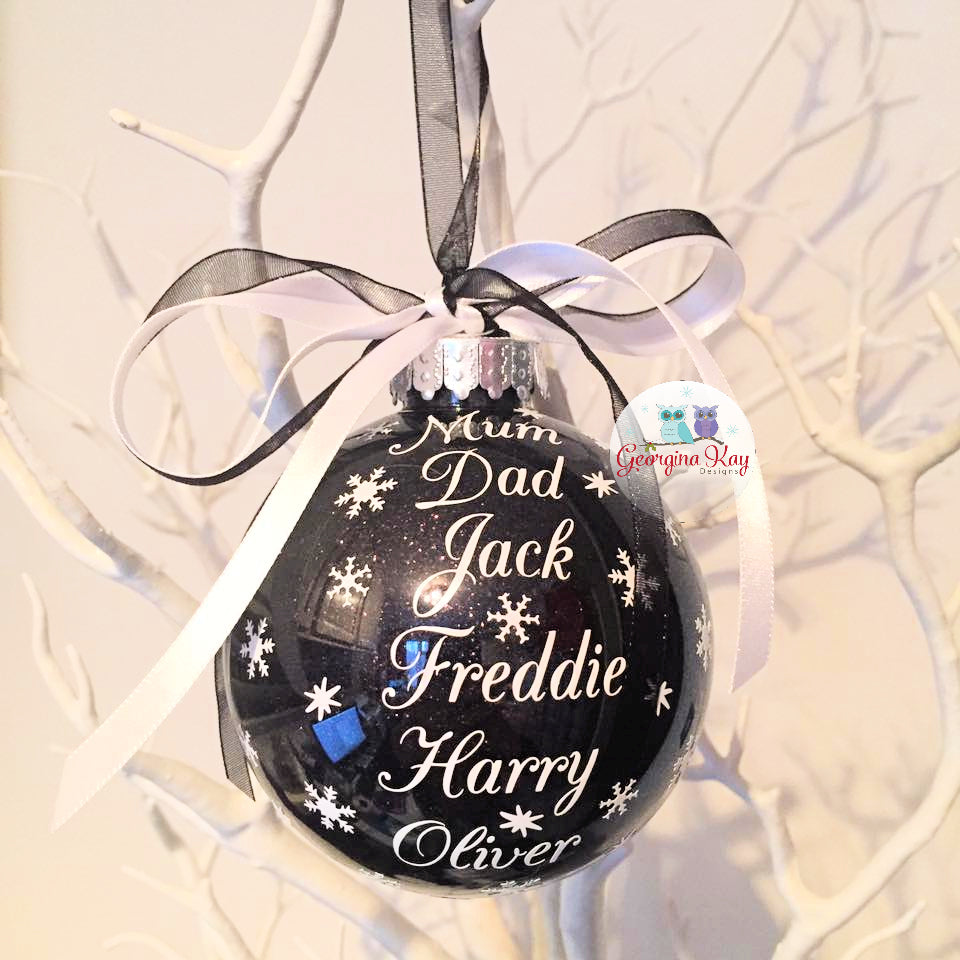 Family List Bauble