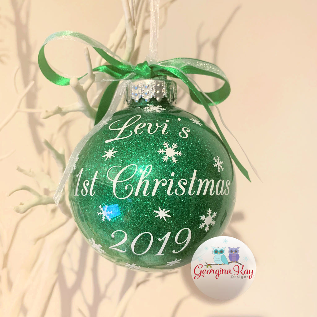 Baby's 1st Christmas Bauble