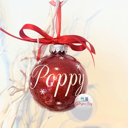Personalised Name Bauble