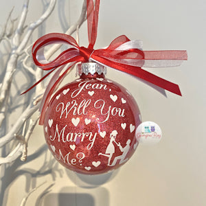 Will You Marry Me (pic)Bauble