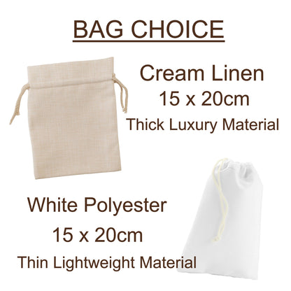 Personalised Travel Tea Bag Holder