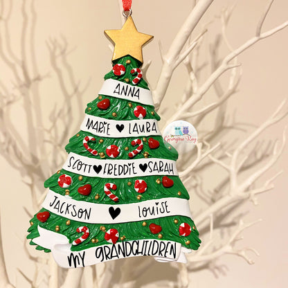 Christmas Tree Family Ornament