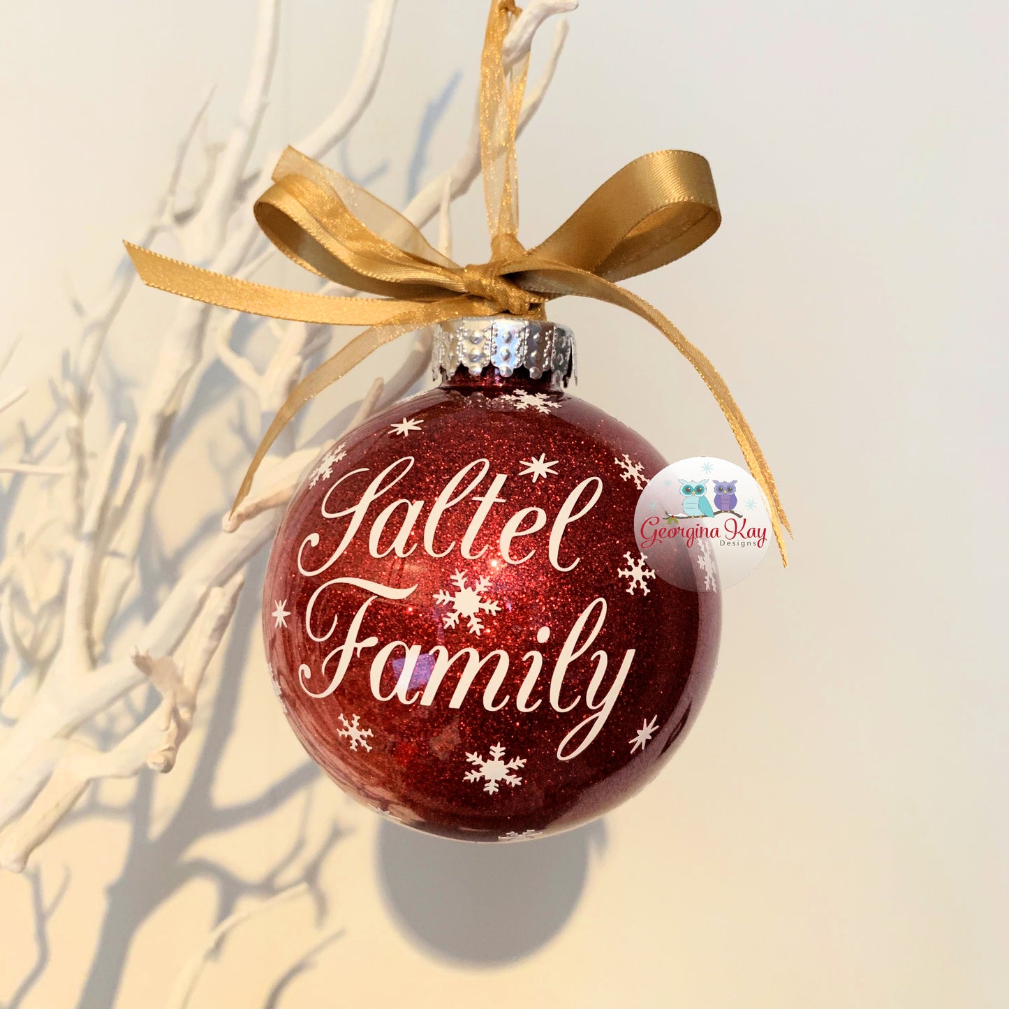 (Surname) Family Bauble