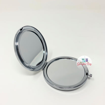 Personalised Best Friends Compact Mirror