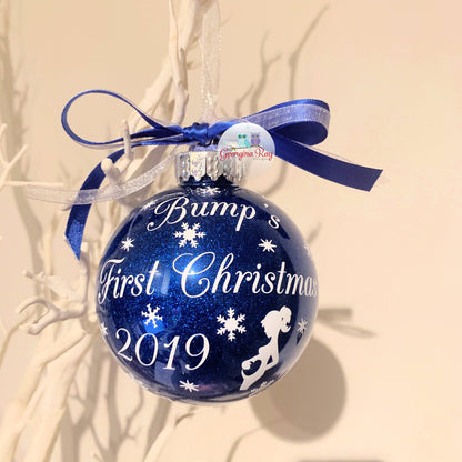 Bump's First Christmas Bauble