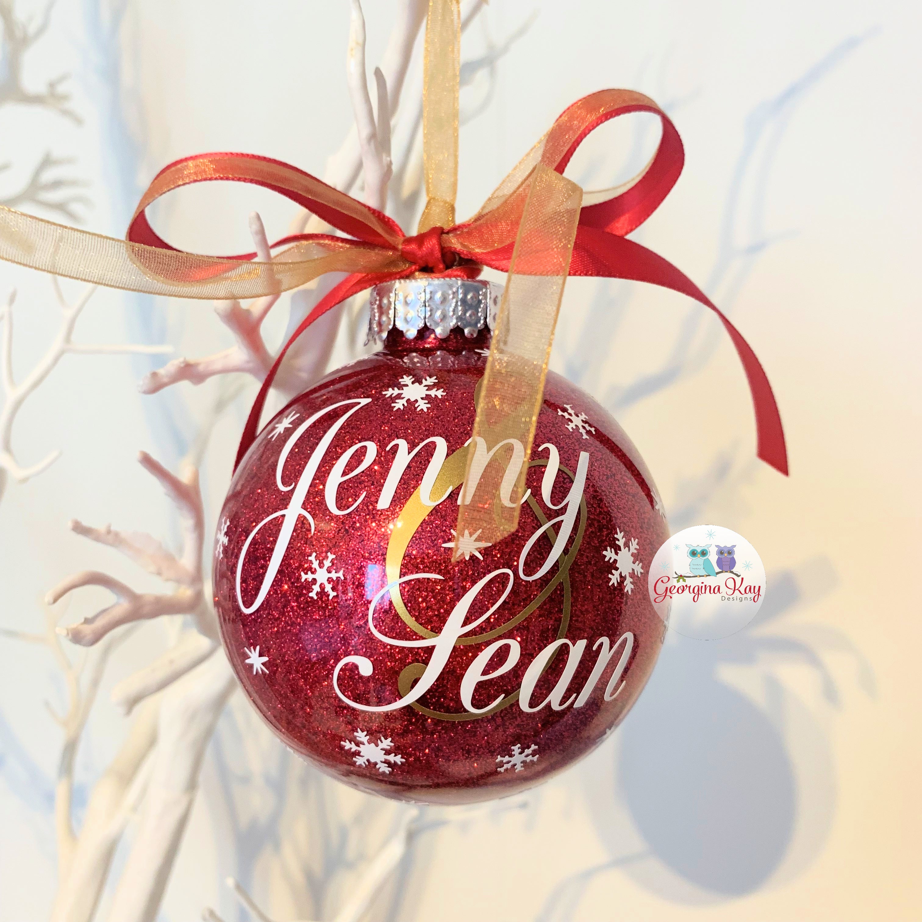 Couple Names (Big &) Bauble