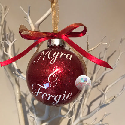 Couple Name Bauble S2