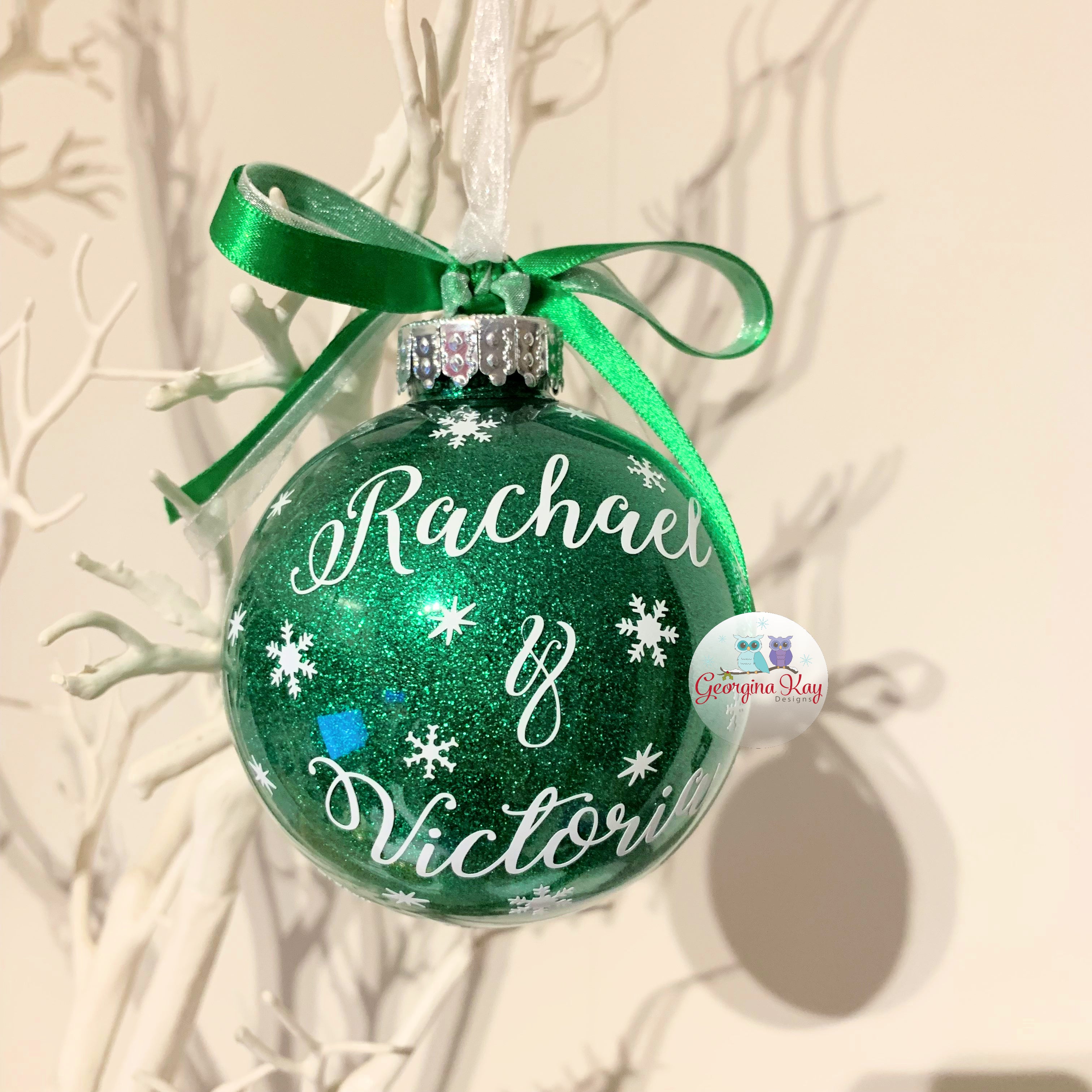 Couple Name Bauble S2