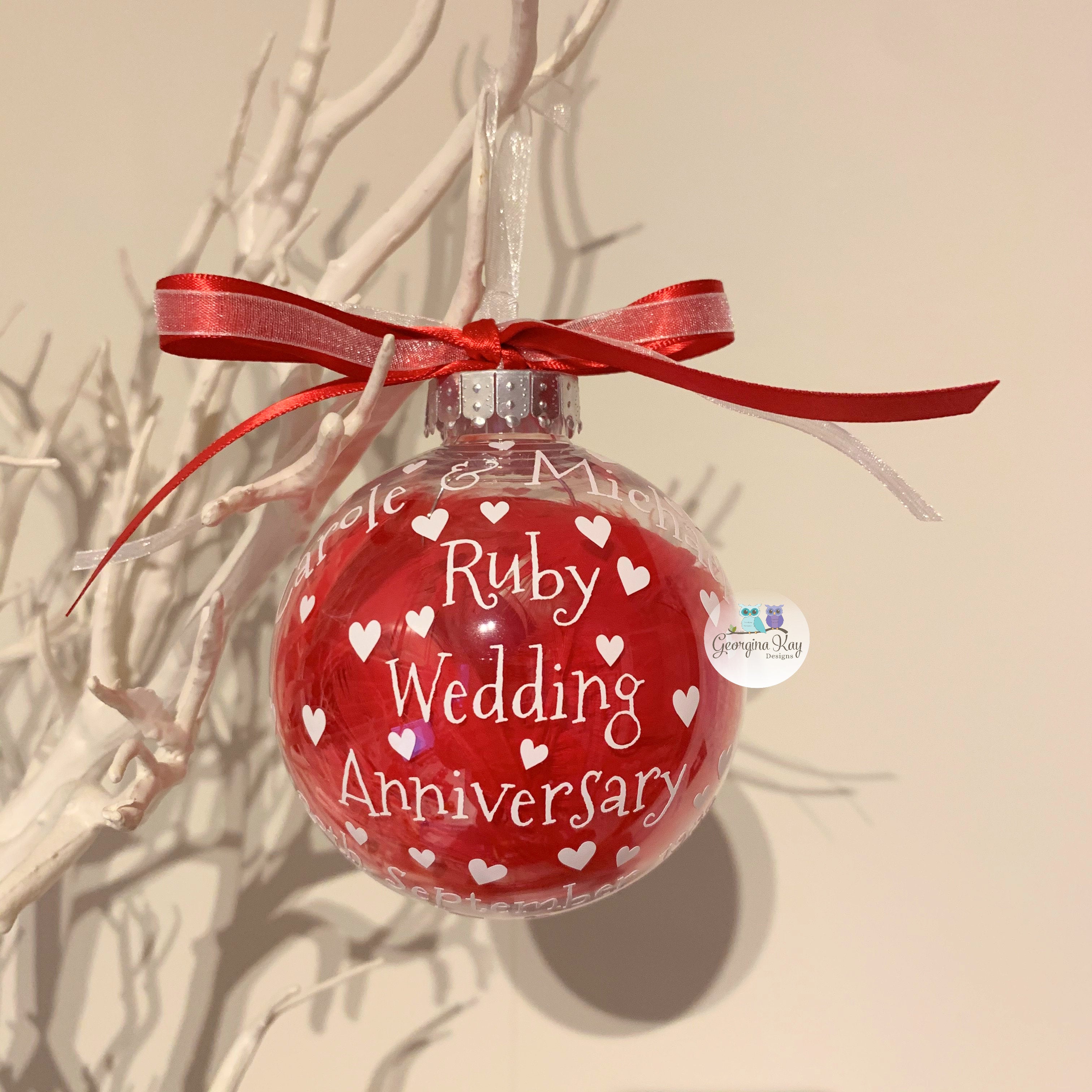 Ruby Wedding Anniversary
