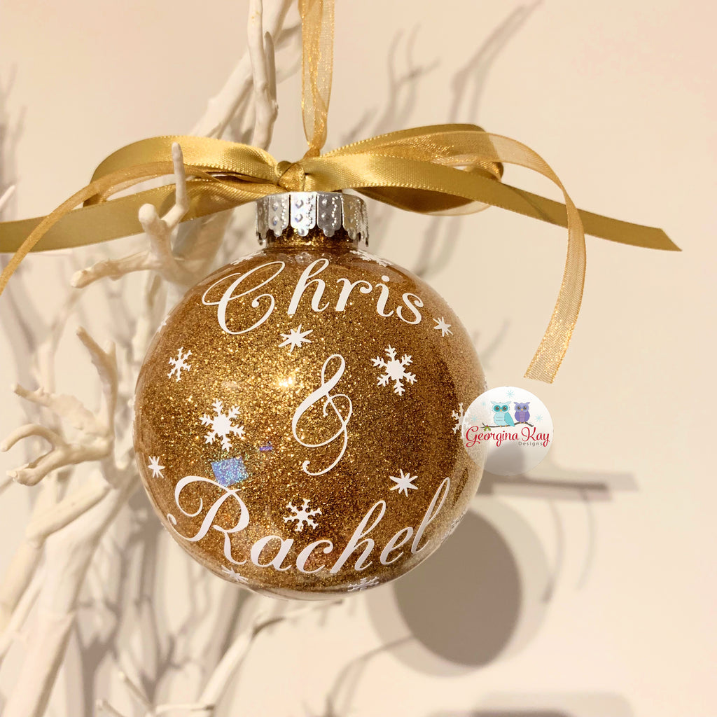 Couple Name Bauble S2