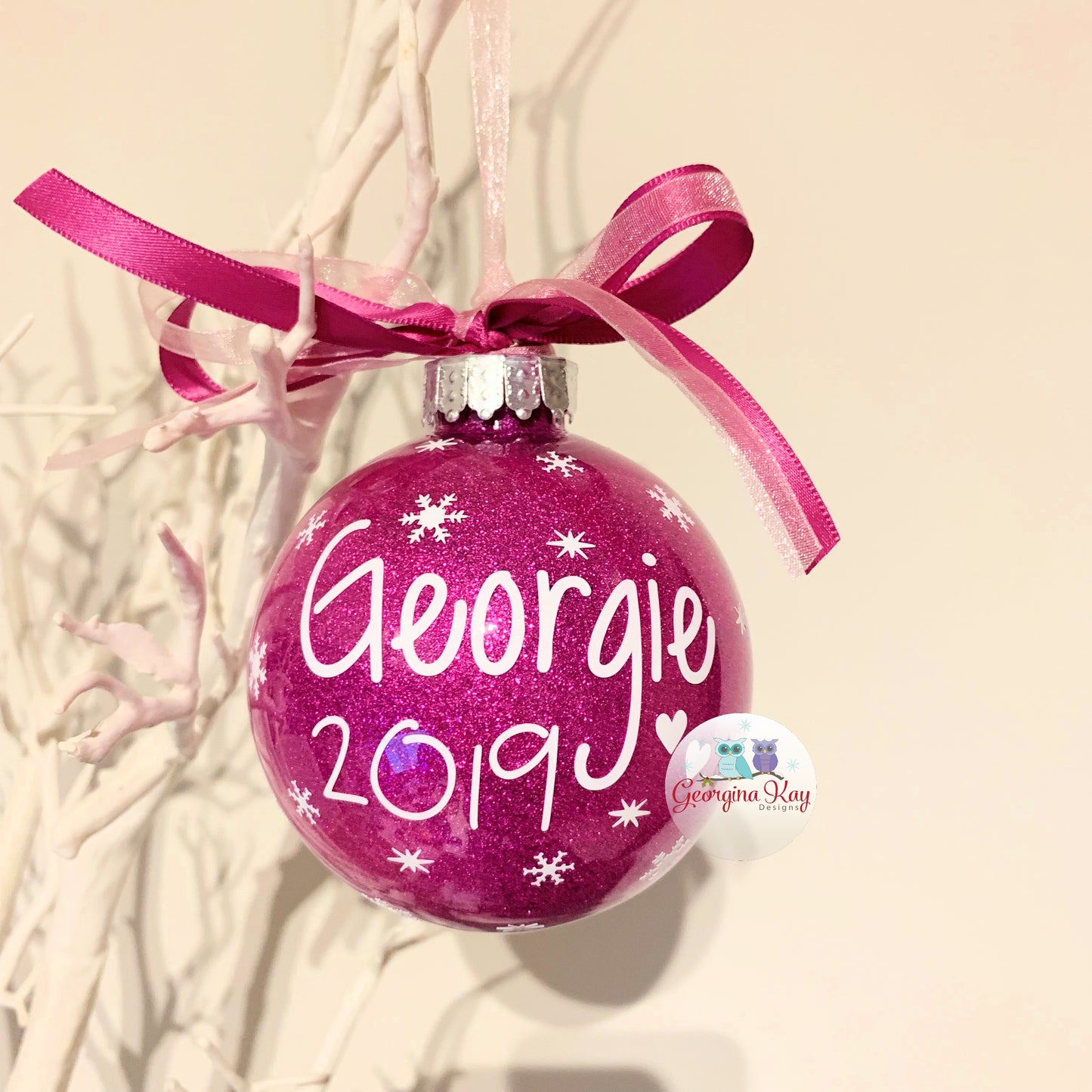 Name and Year Bauble