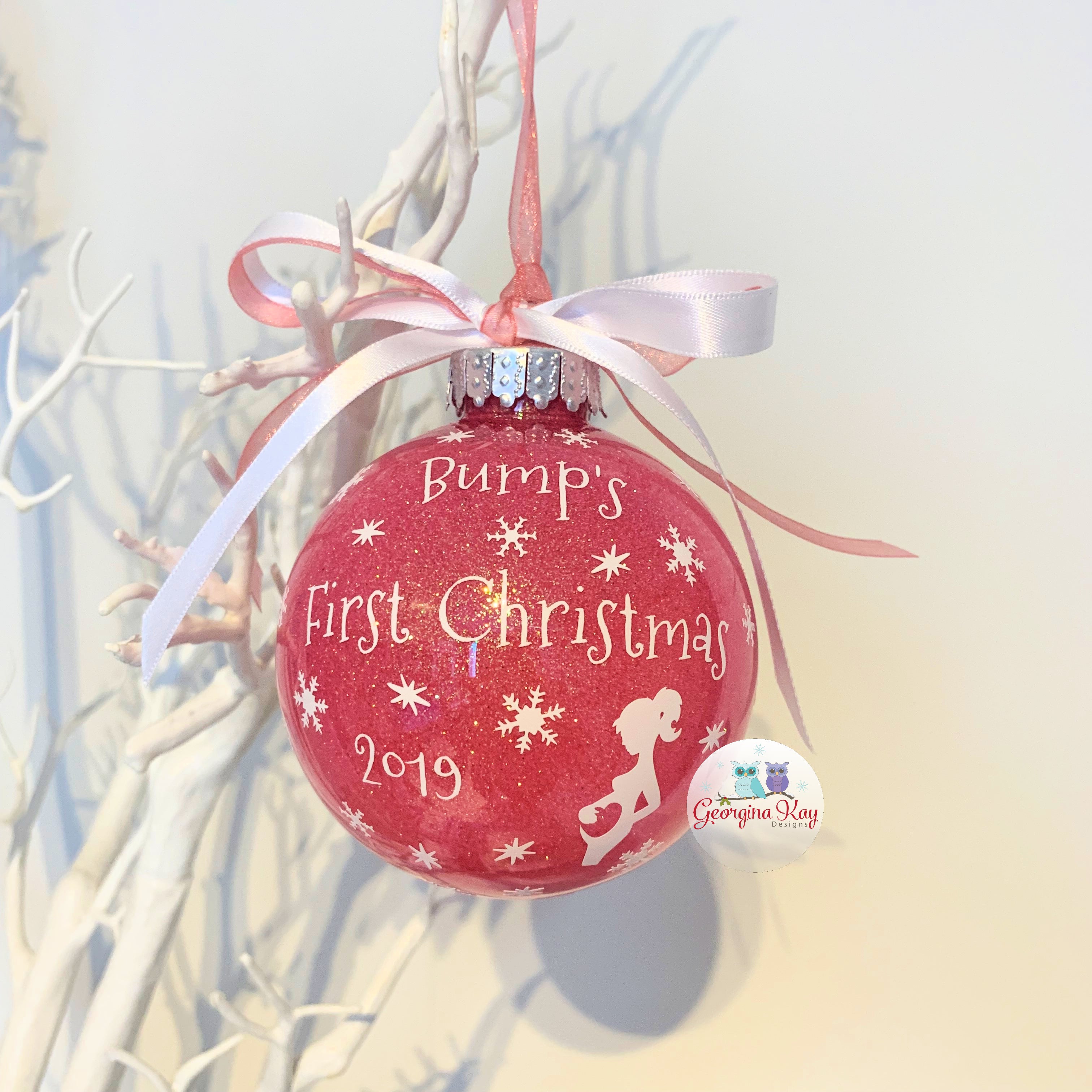 Bump's First Christmas Bauble