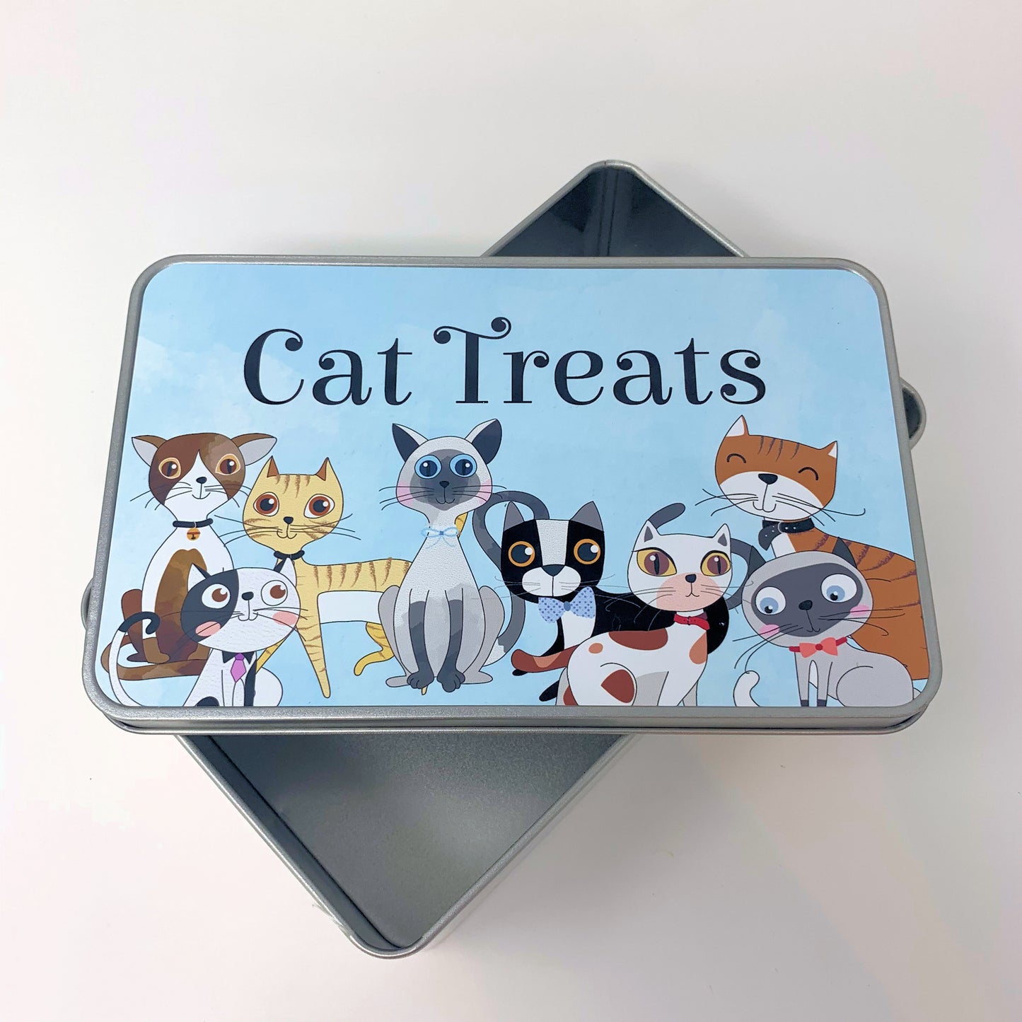 Personalised Cat Treat Tin