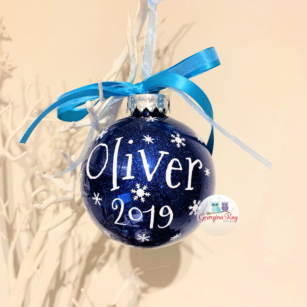 Name and Year Bauble