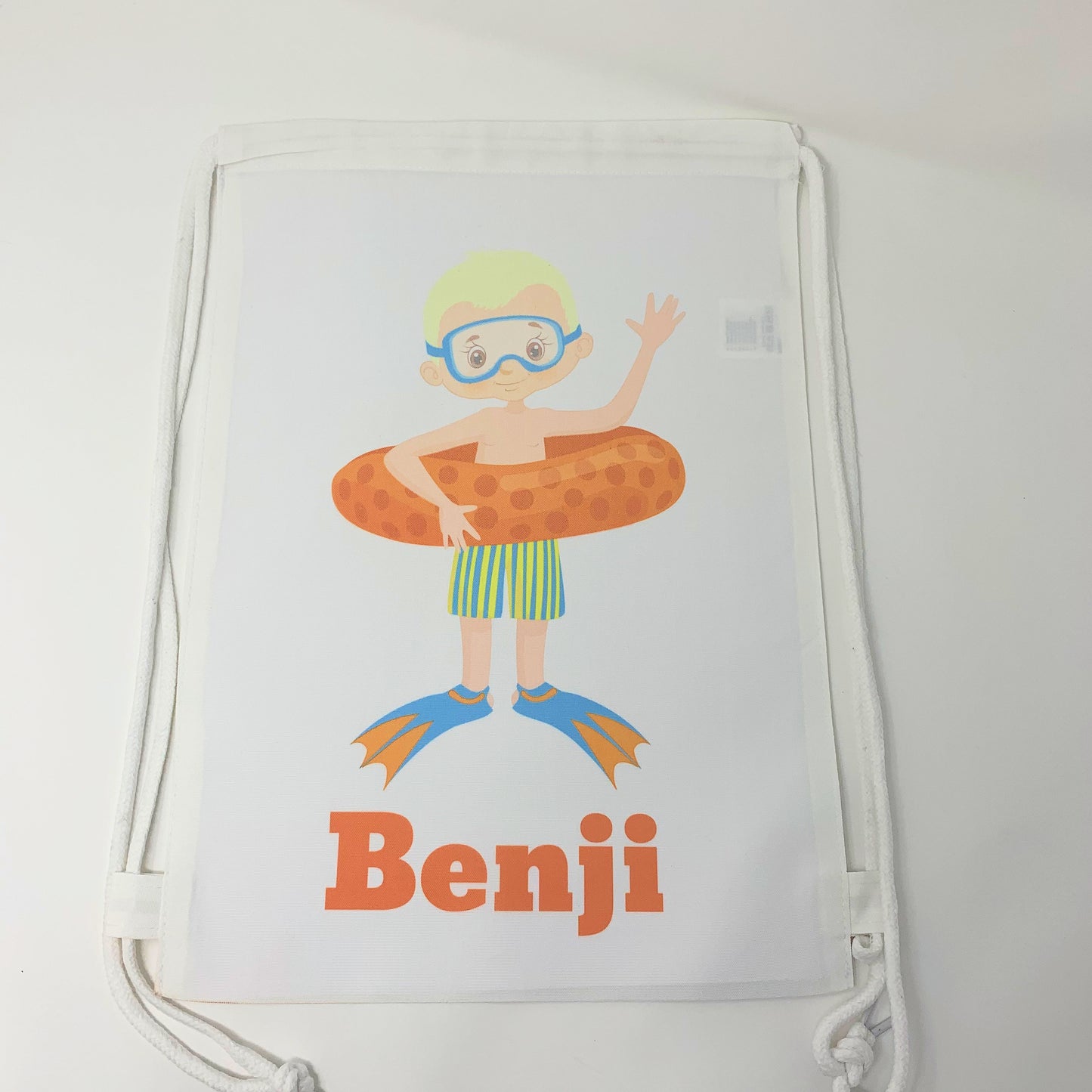 Personalise Boy Swim Bag