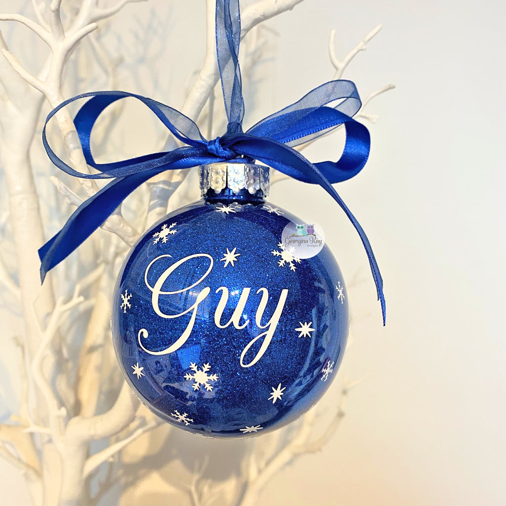 Personalised Name Bauble