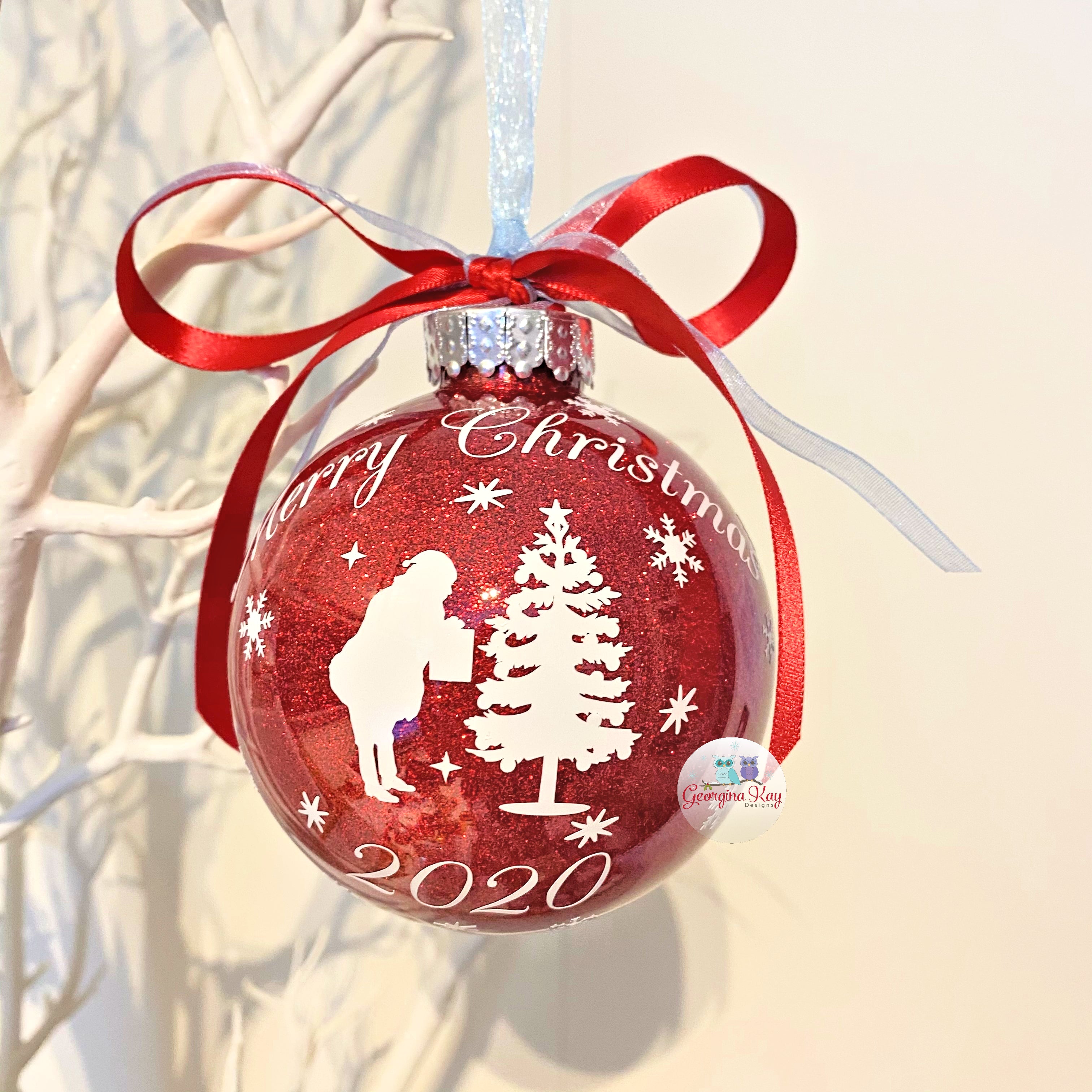 Santa and Tree Bauble