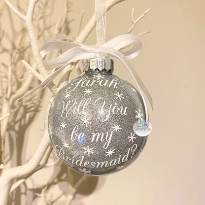 Will You be My Bridesmaid Bauble