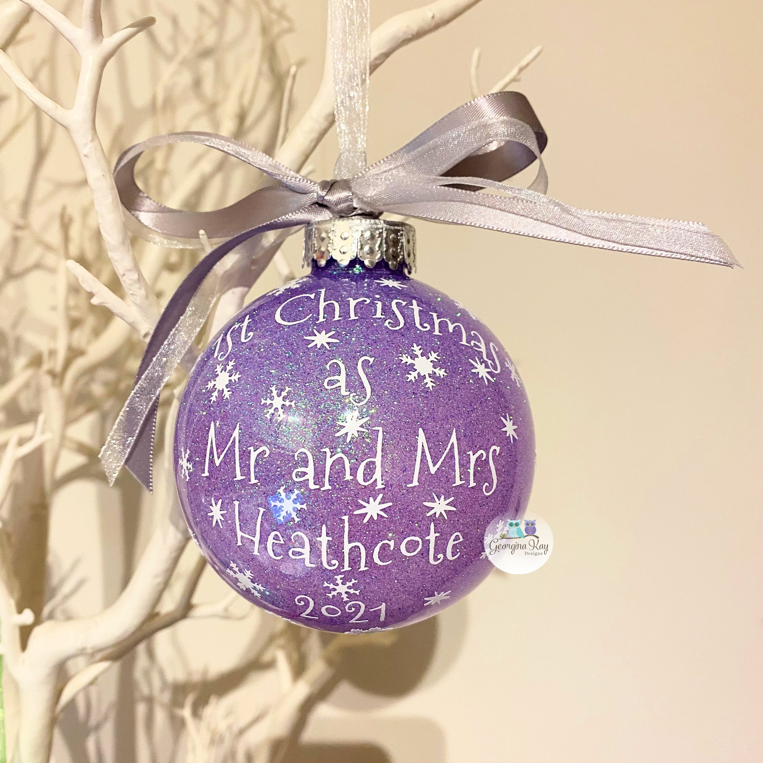 First Christmas as Mr & Mrs Bauble