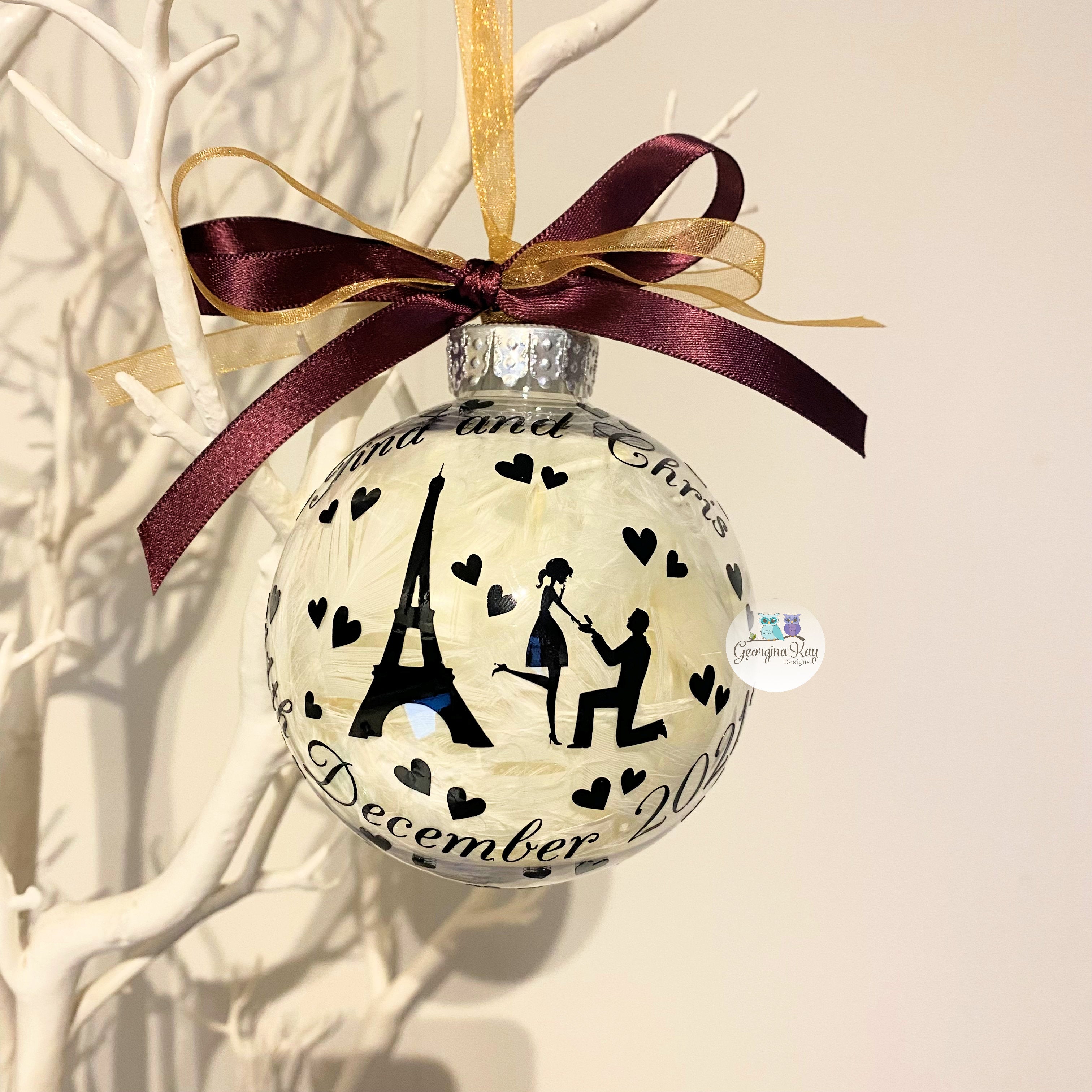 Custom Engagement Bauble (Feather)