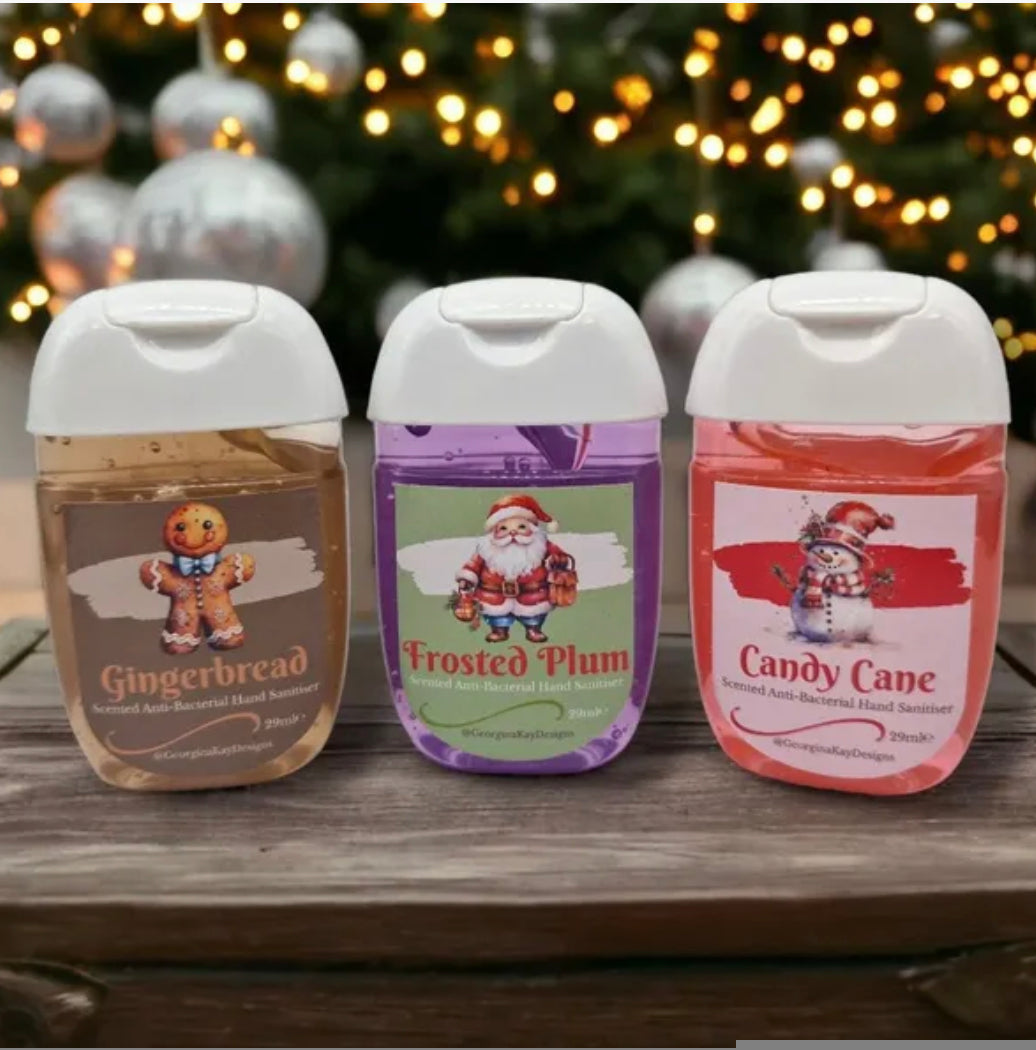 Set of 3 Festive Hand Gel