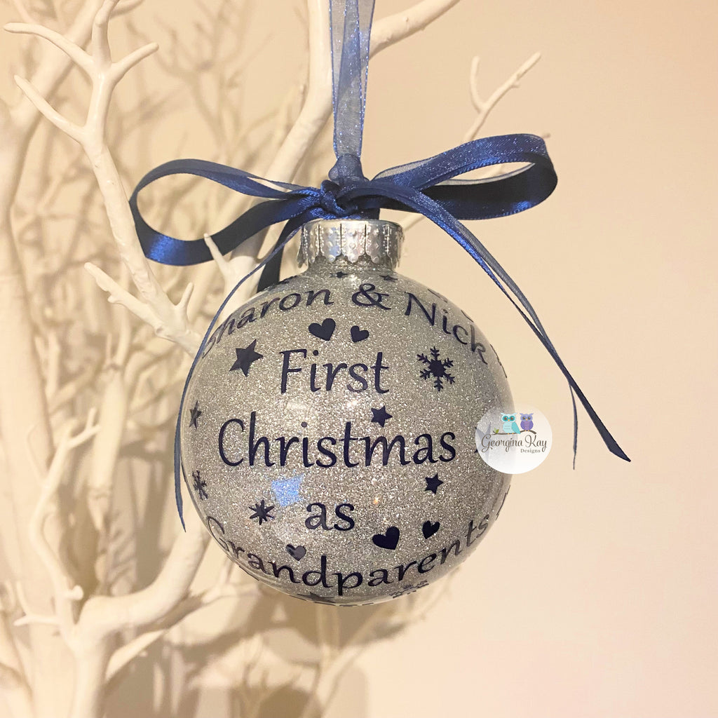 First Christmas as Grandparents Bauble