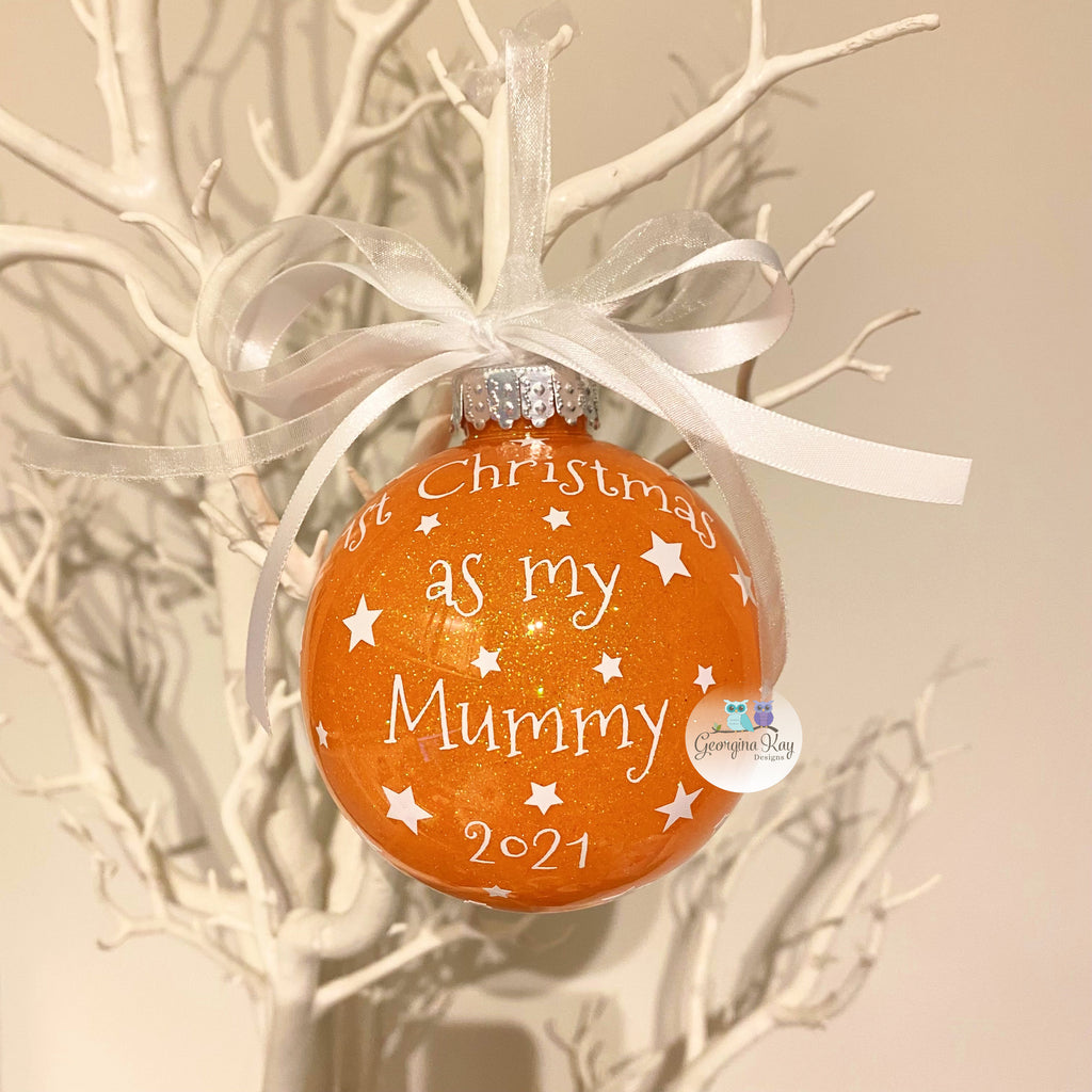 First Christmas as My Mummy Bauble