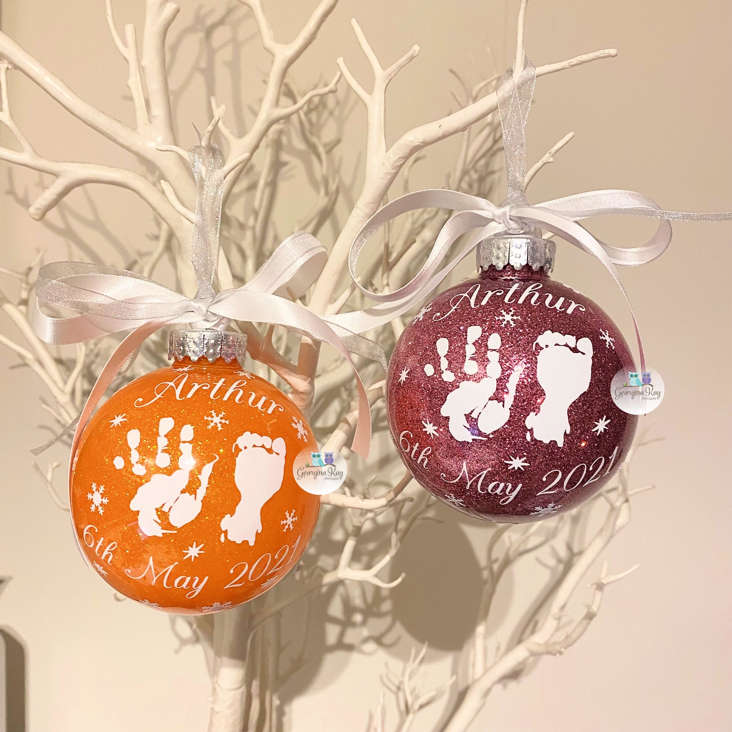 Your Baby's Feet on a Bauble