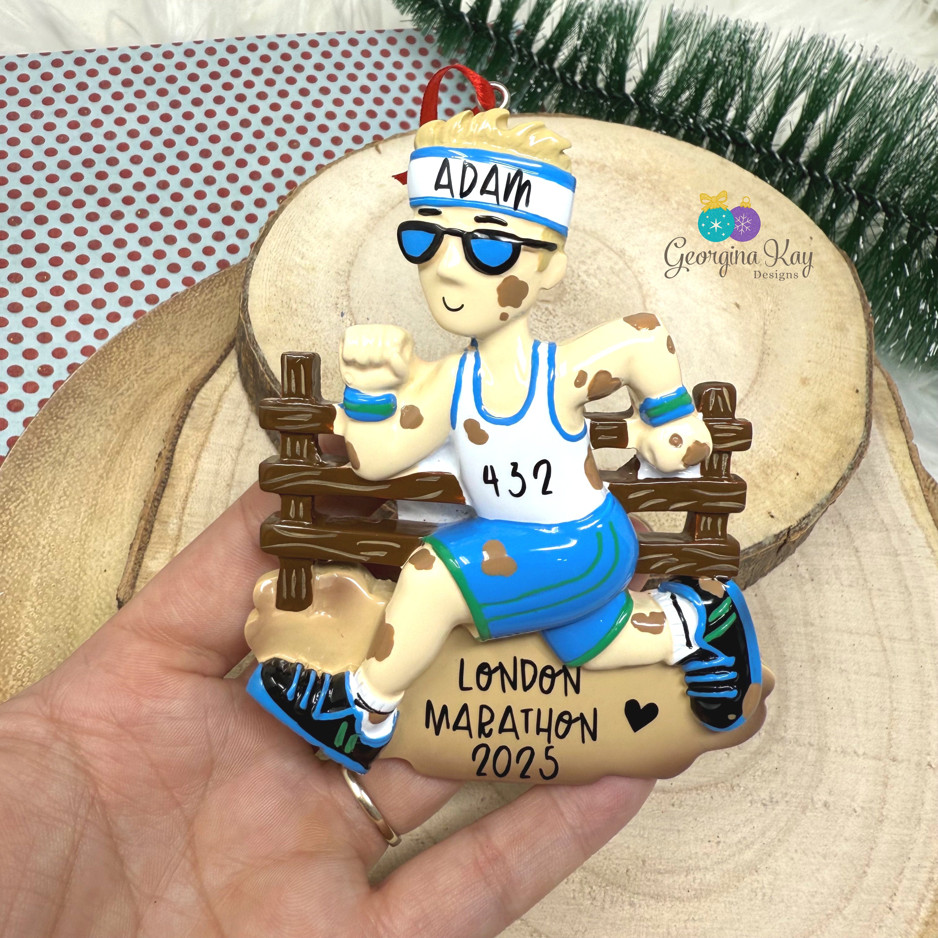 Male Runner Ornament