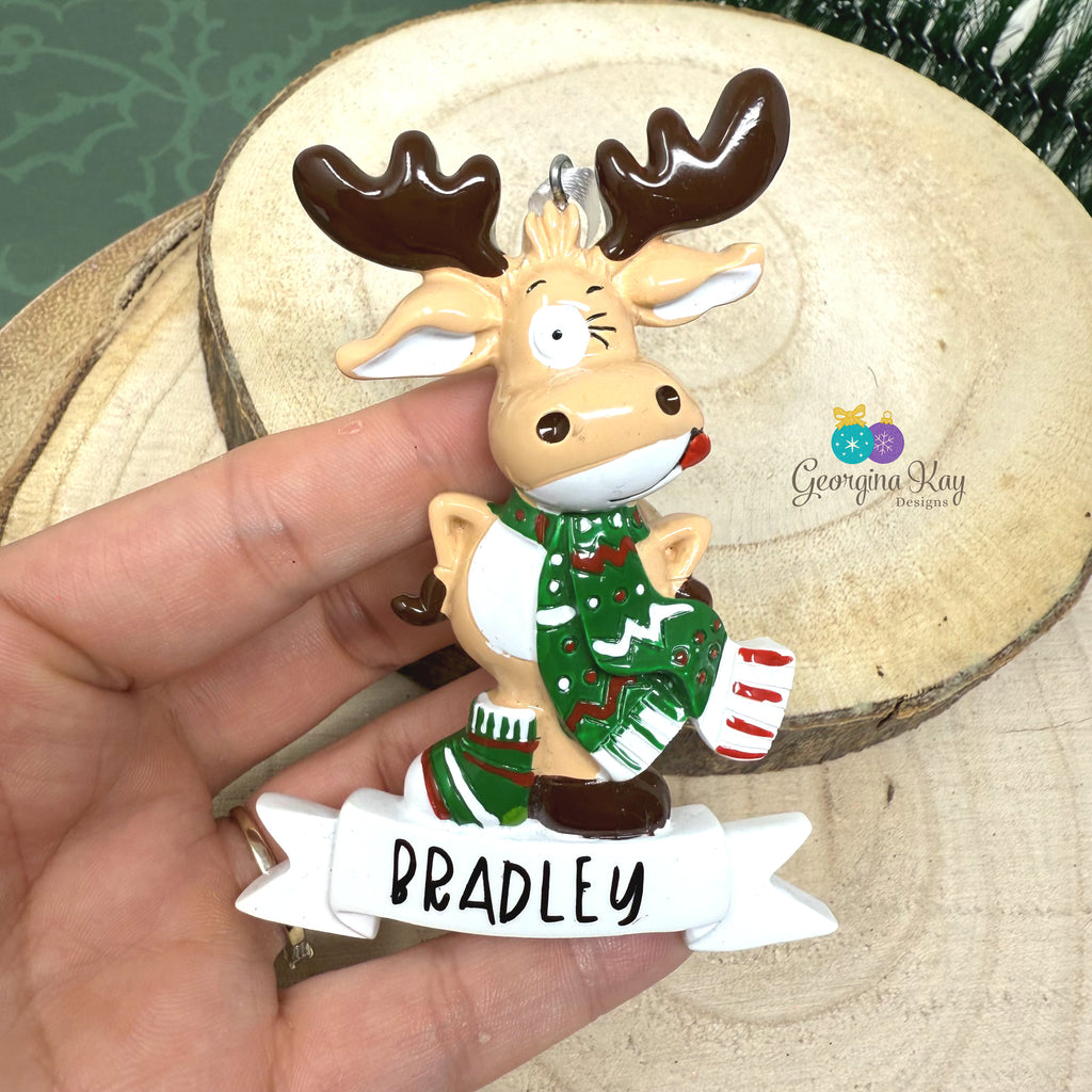 Cheeky Reindeer Ornament