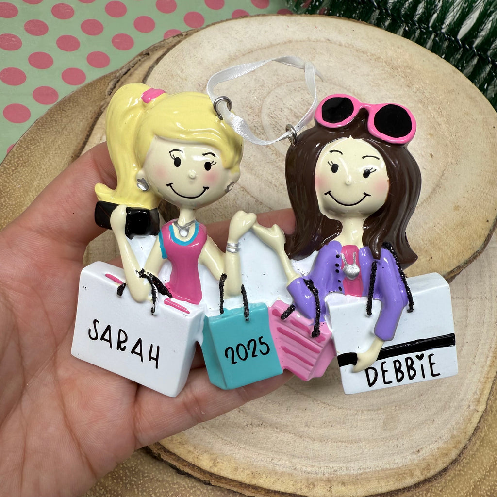 Friends Shopping Ornament