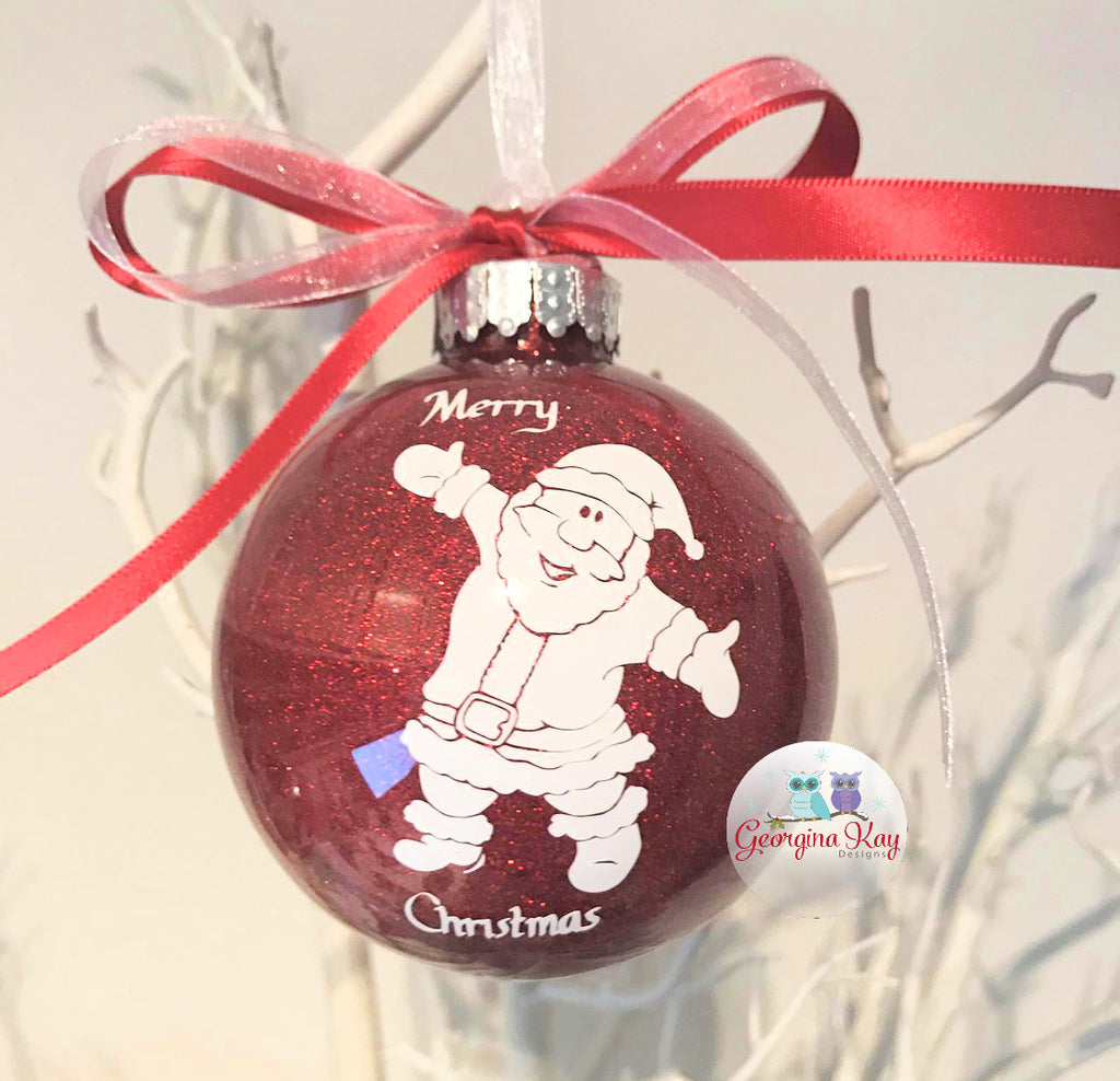Your Childs Artwork on a Bauble
