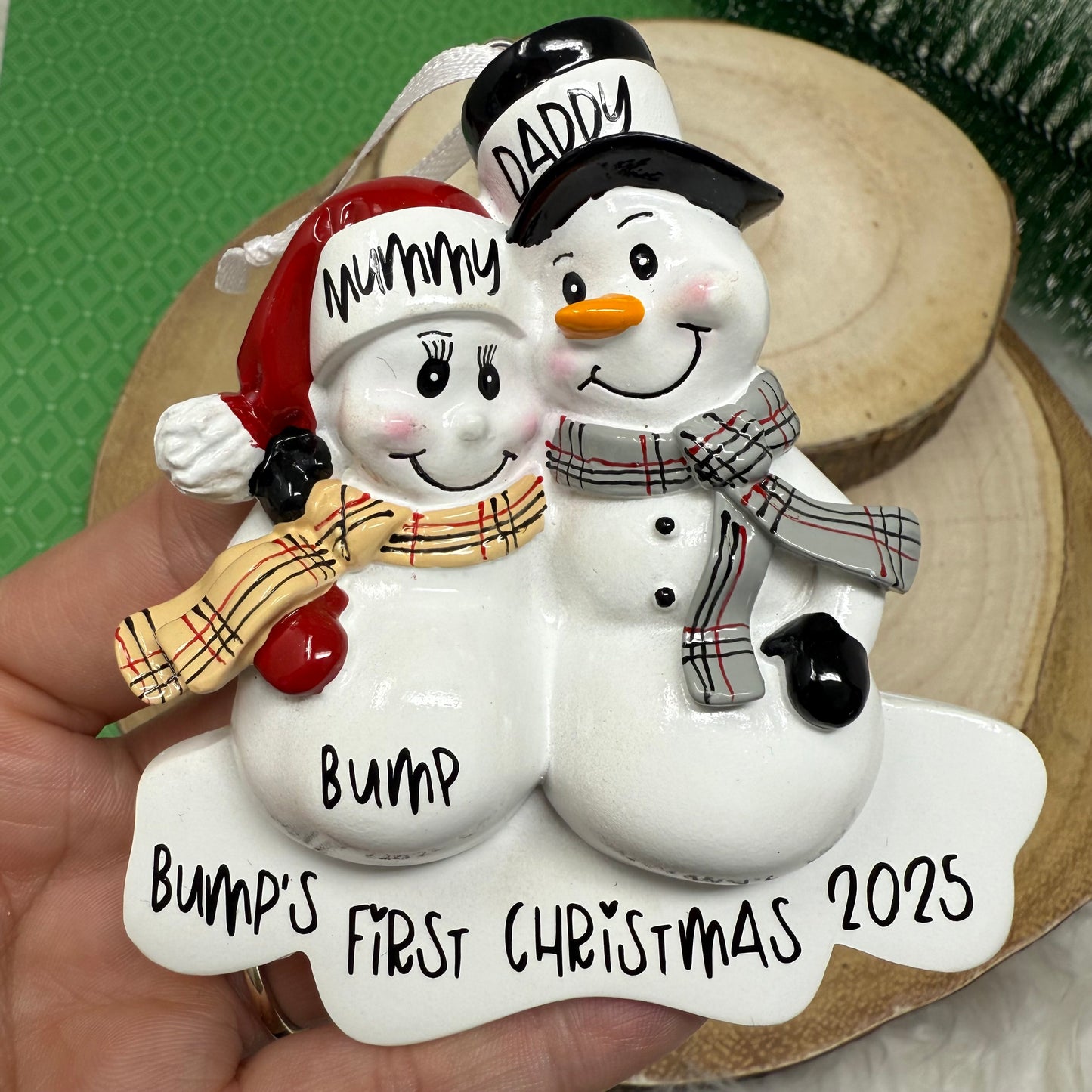 Bump's First Christmas Ornament