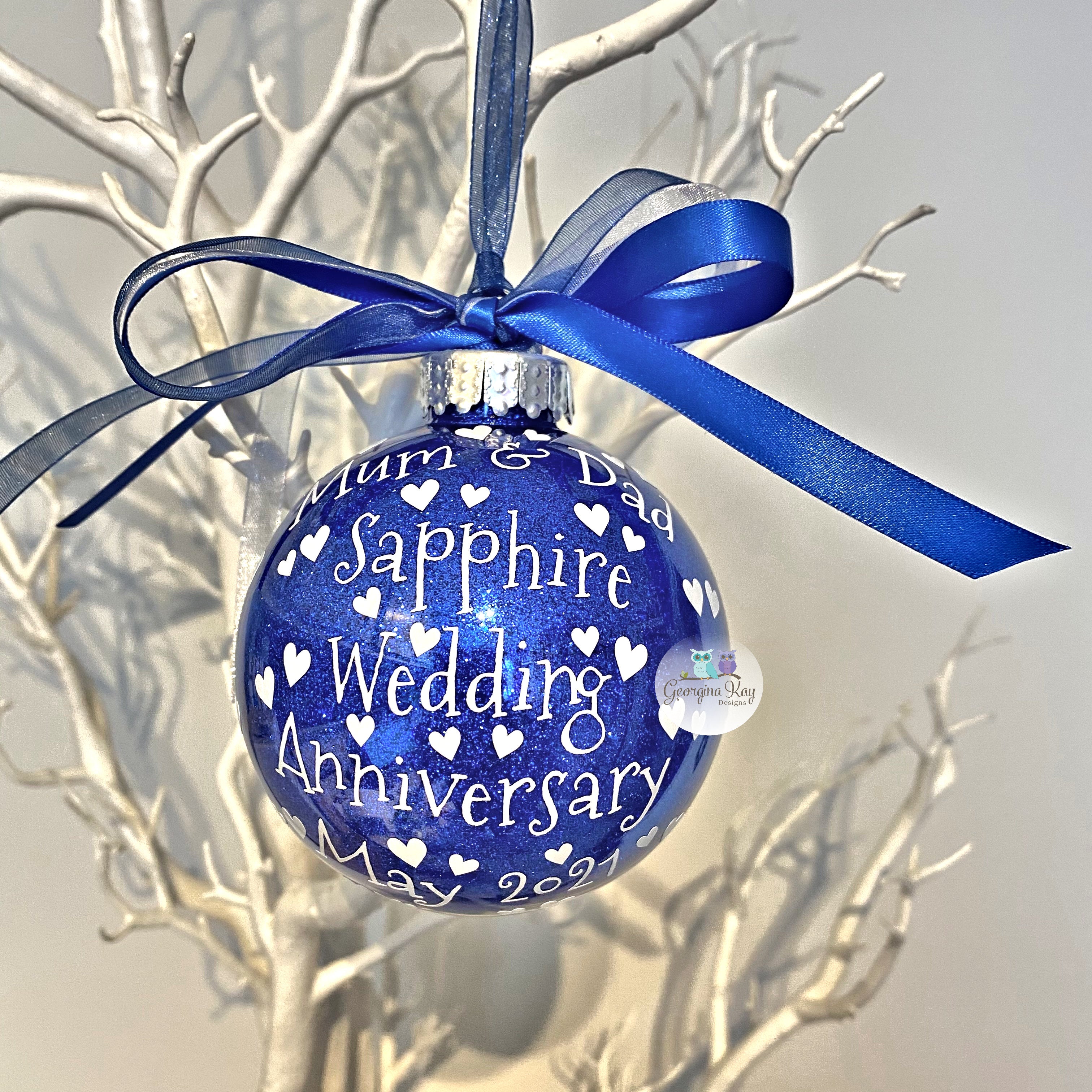 Sapphire Wedding Anniversary