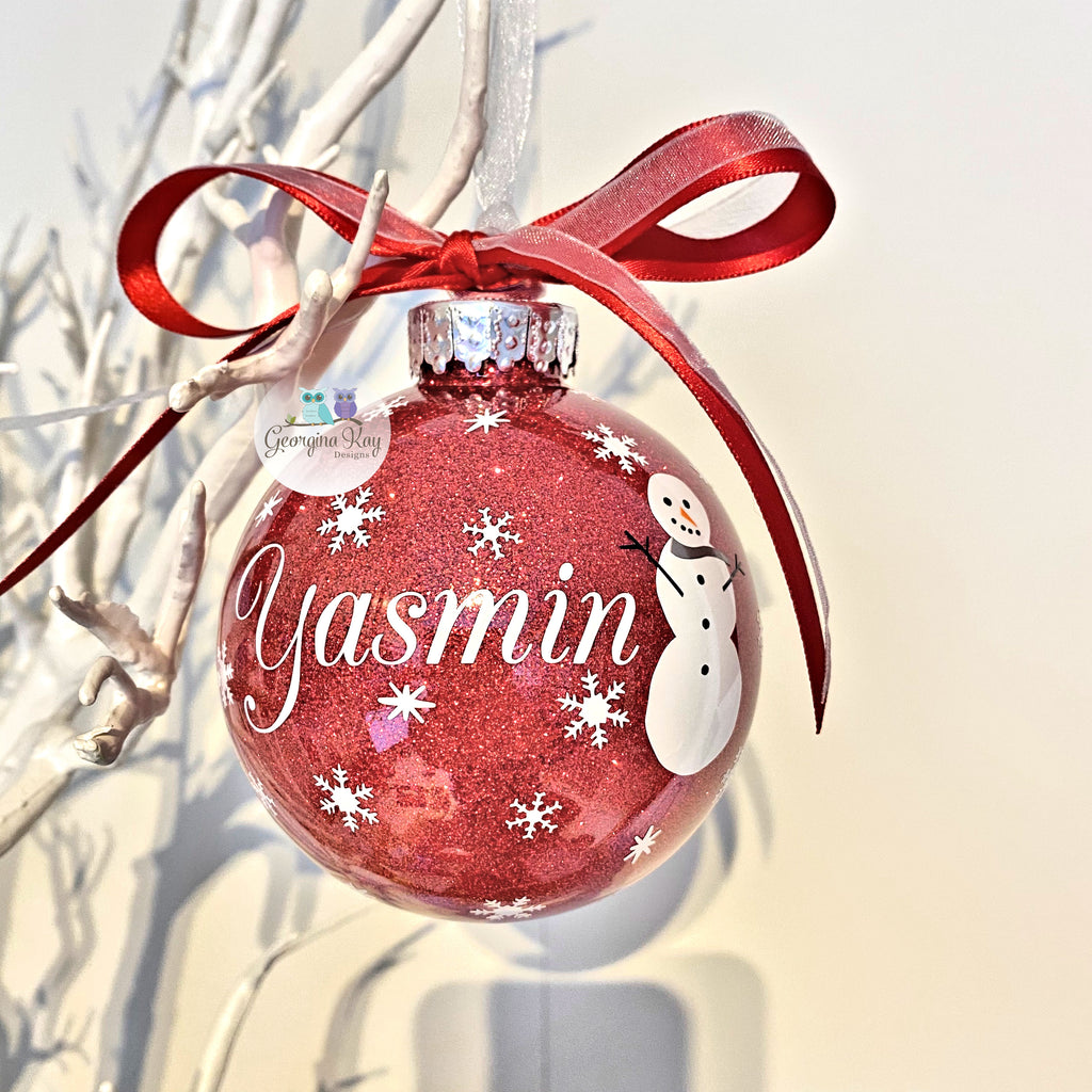 Snowman Bauble