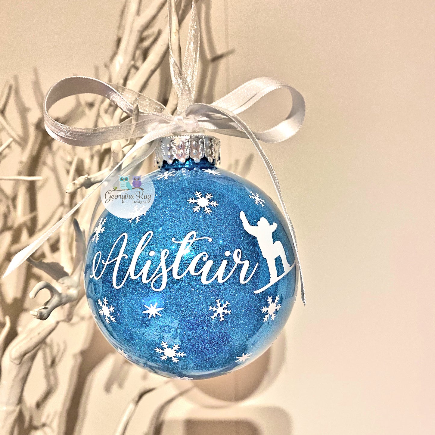 Snowboarding Bauble
