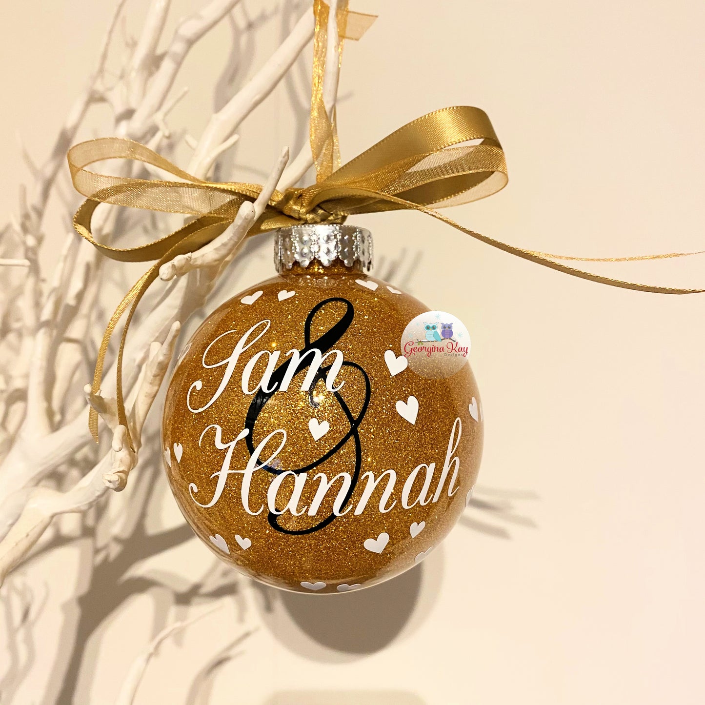 Couple Names (Big &) Bauble