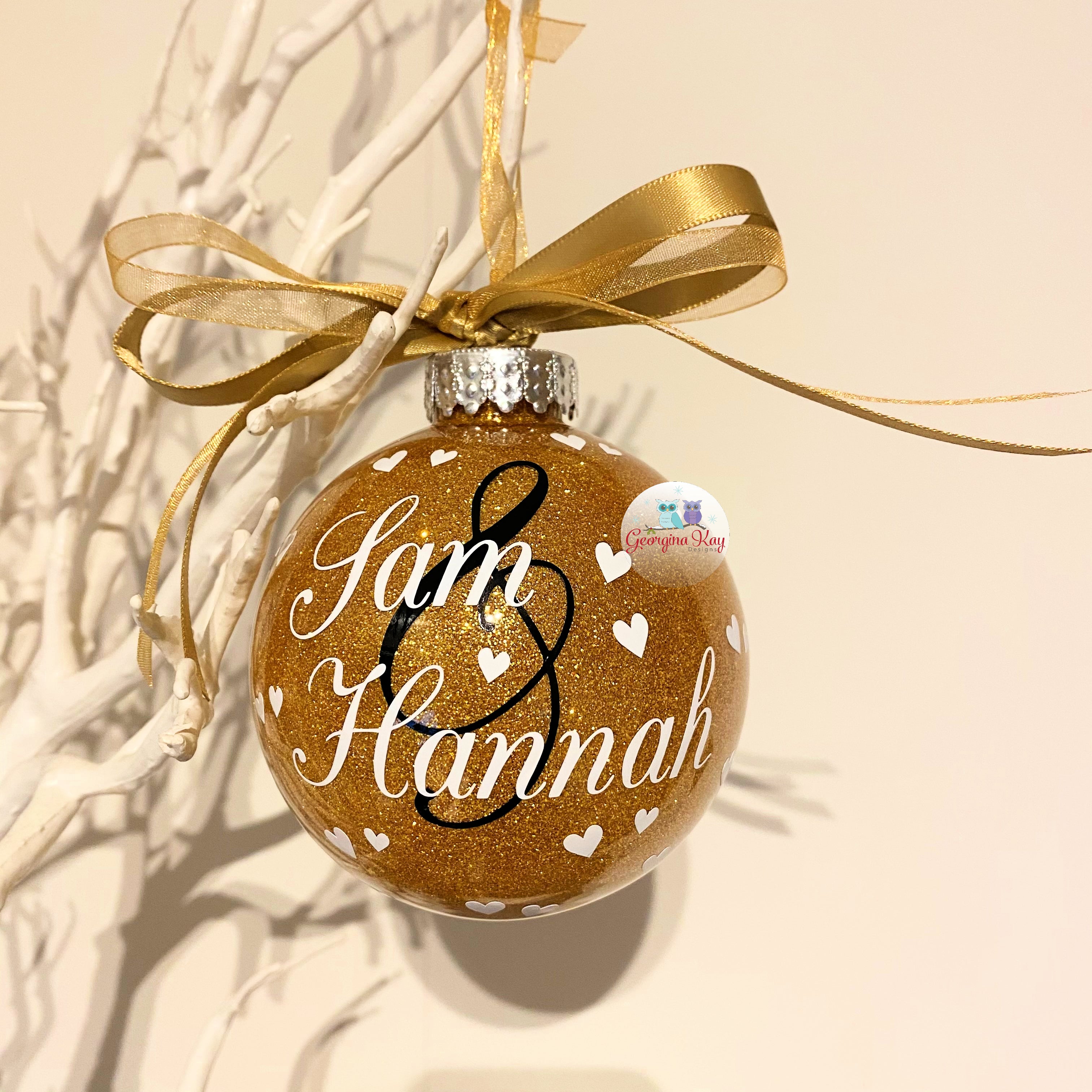 Couple Names (Big &) Bauble