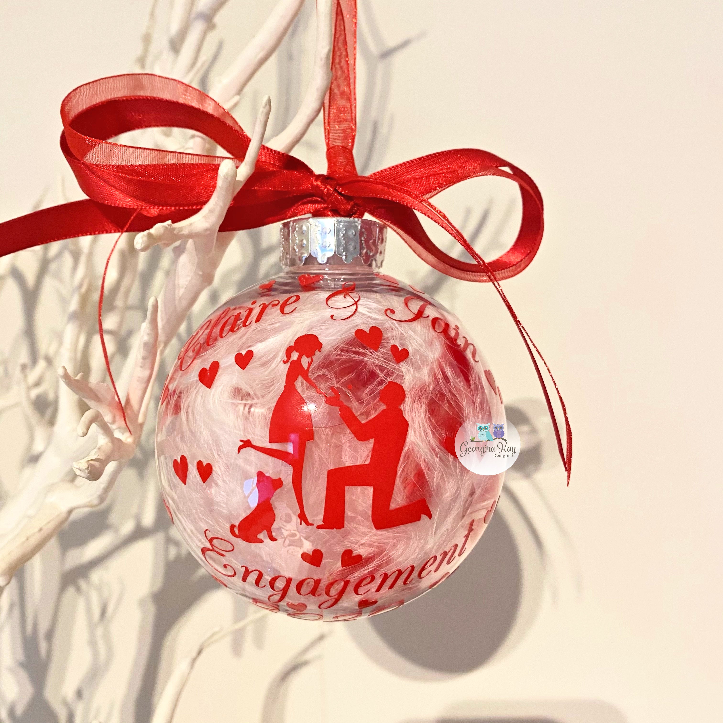 Custom Engagement Bauble (Feather)