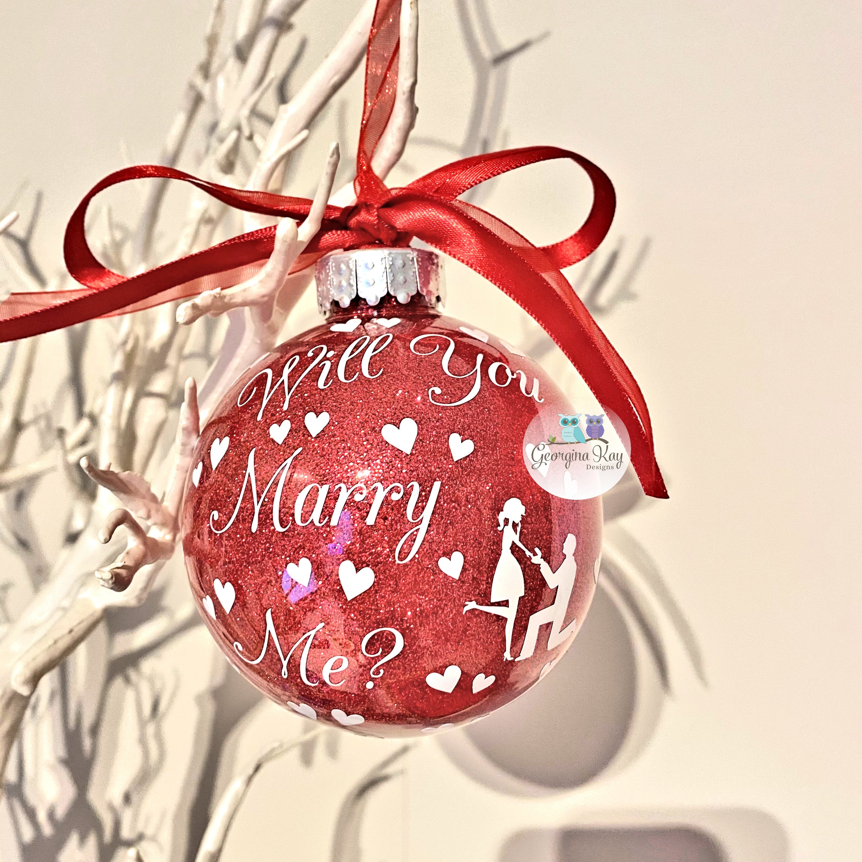 Will You Marry Me (pic)Bauble