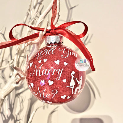 Will You Marry Me (pic)Bauble