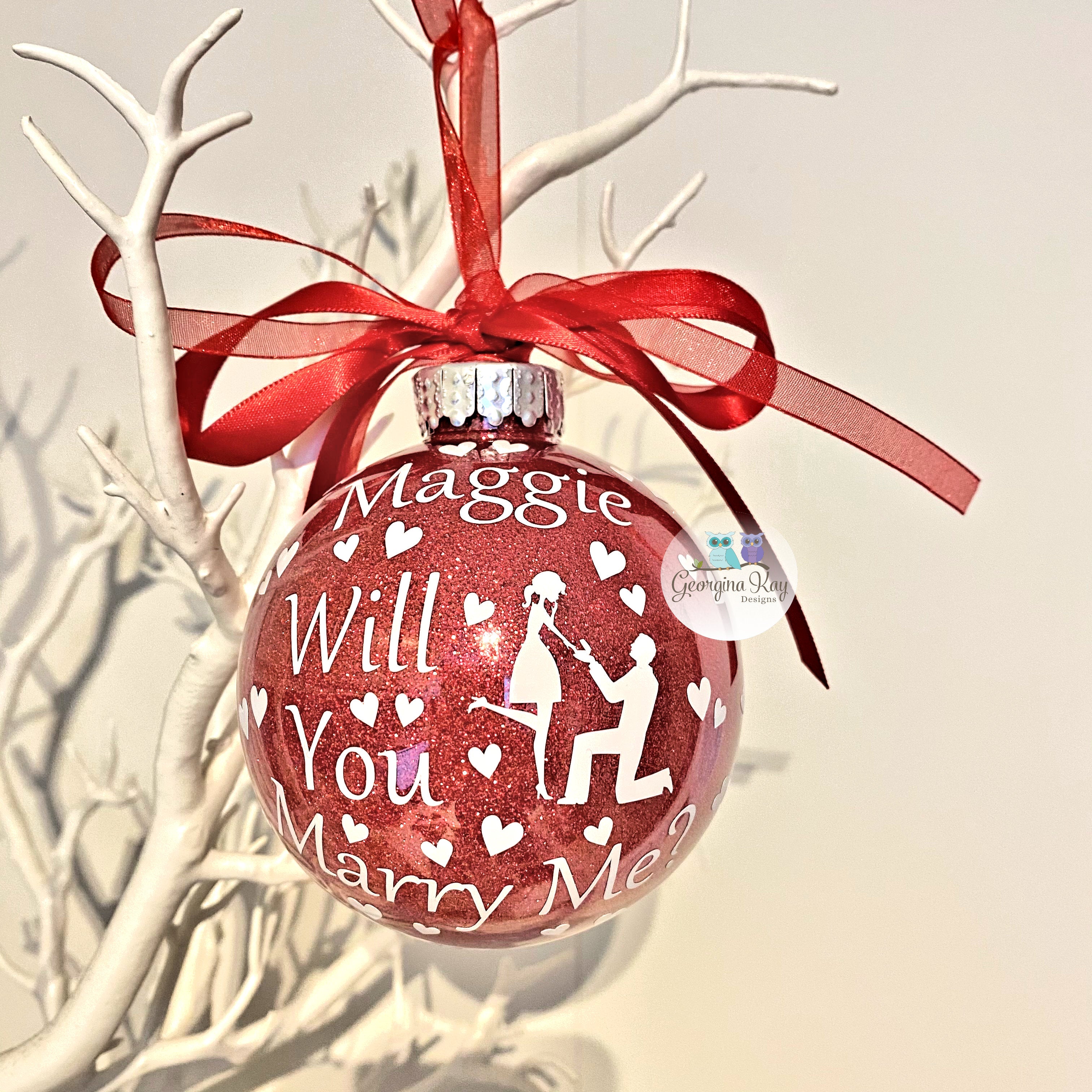 Will You Marry Me (pic)Bauble