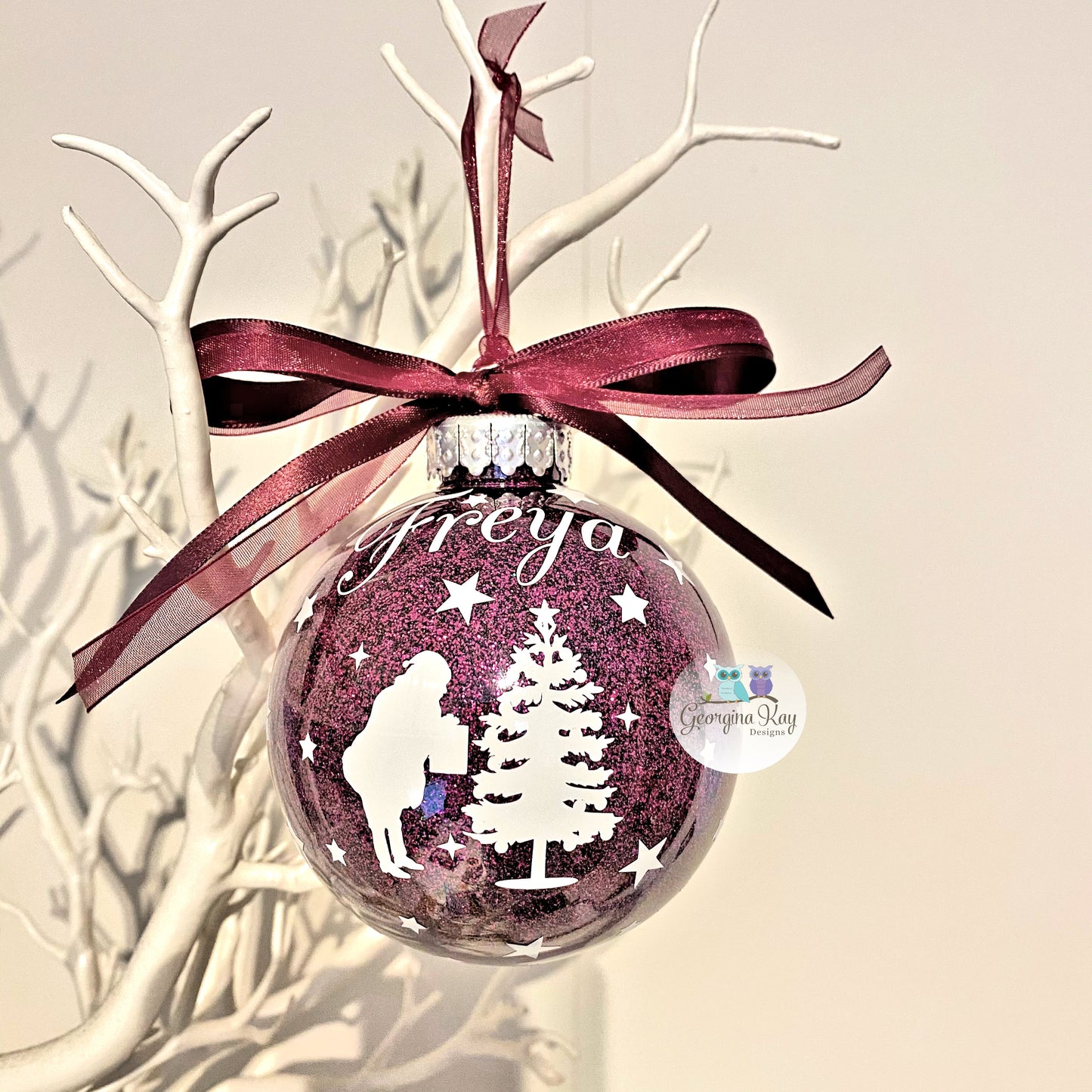 Santa and Tree Bauble