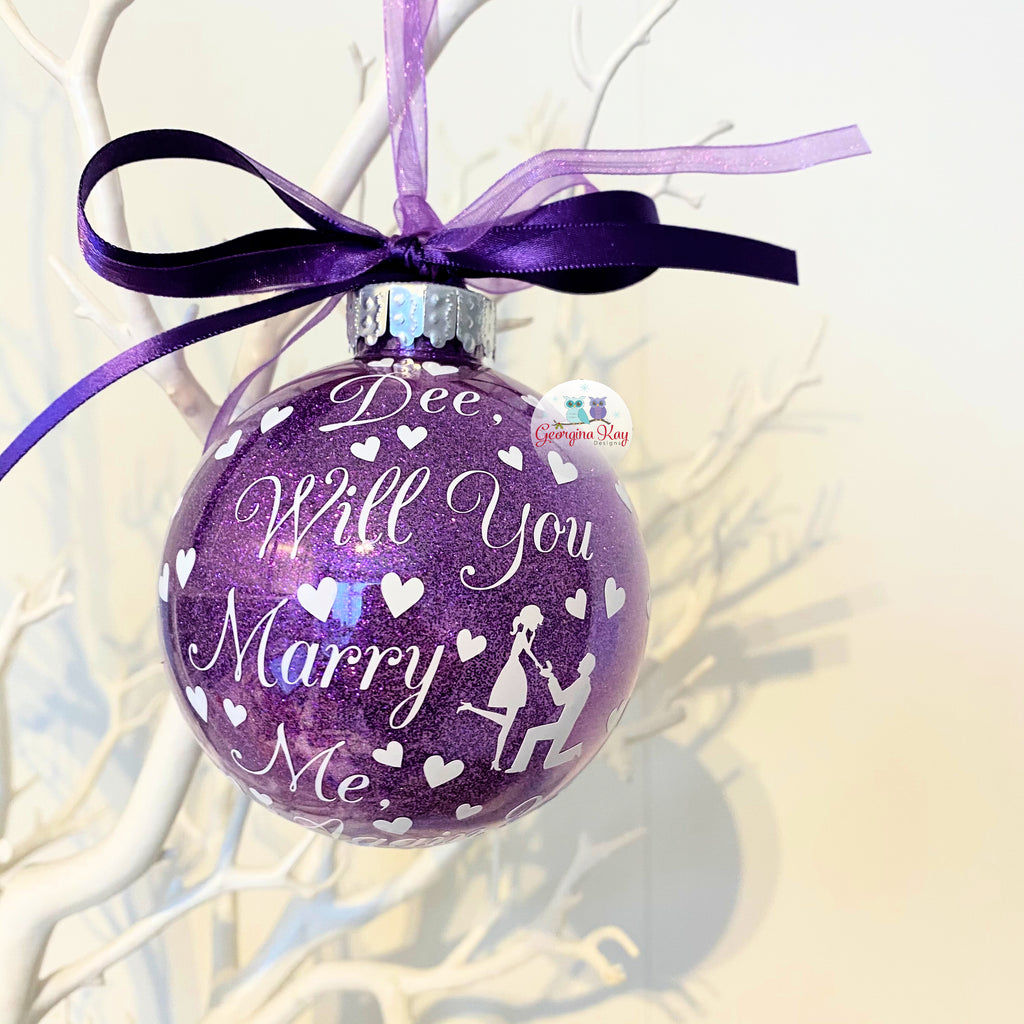 Will You Marry Me (pic)Bauble