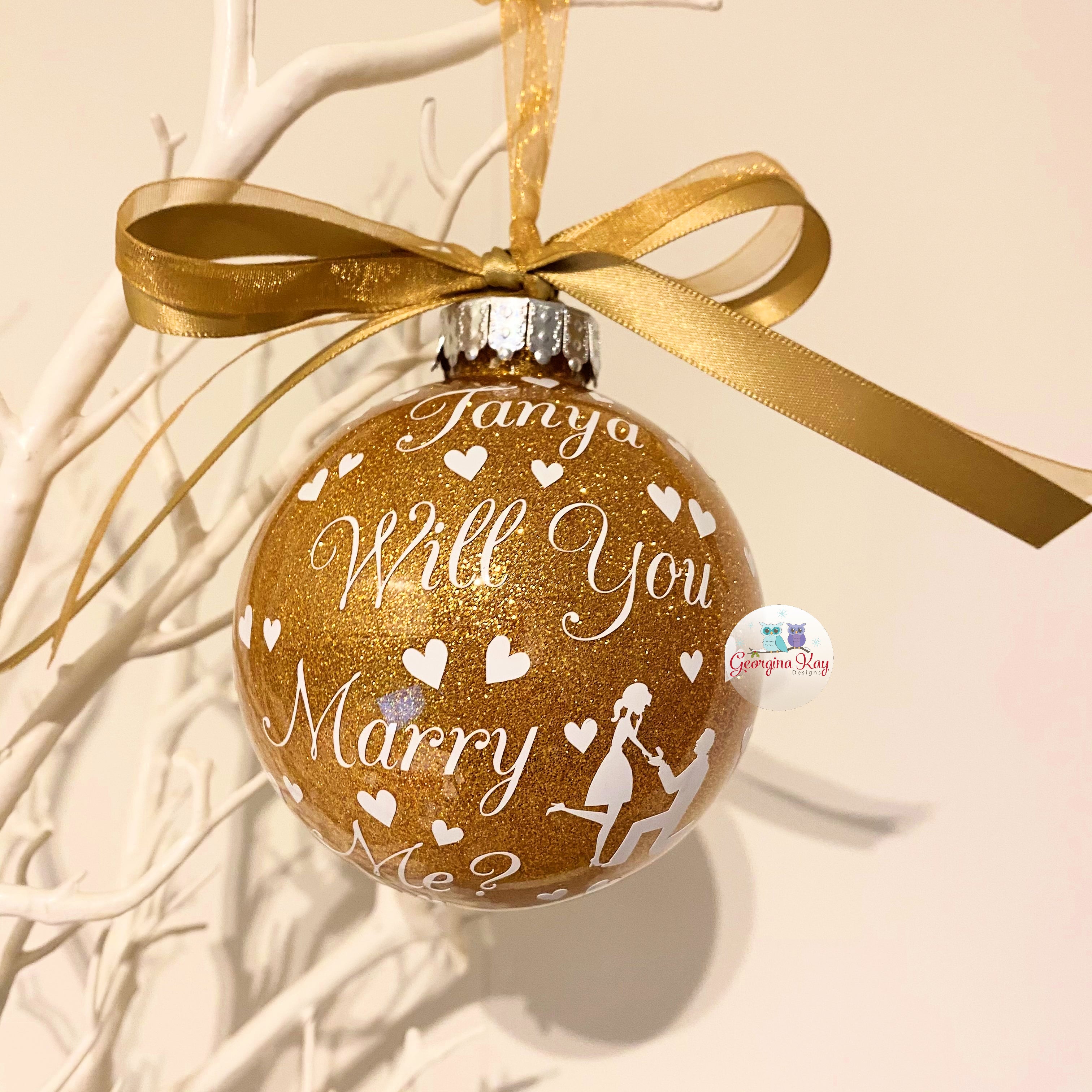 Will You Marry Me (pic)Bauble