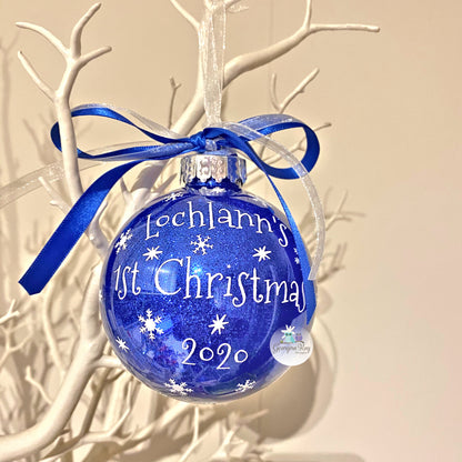 Baby's 1st Christmas Bauble